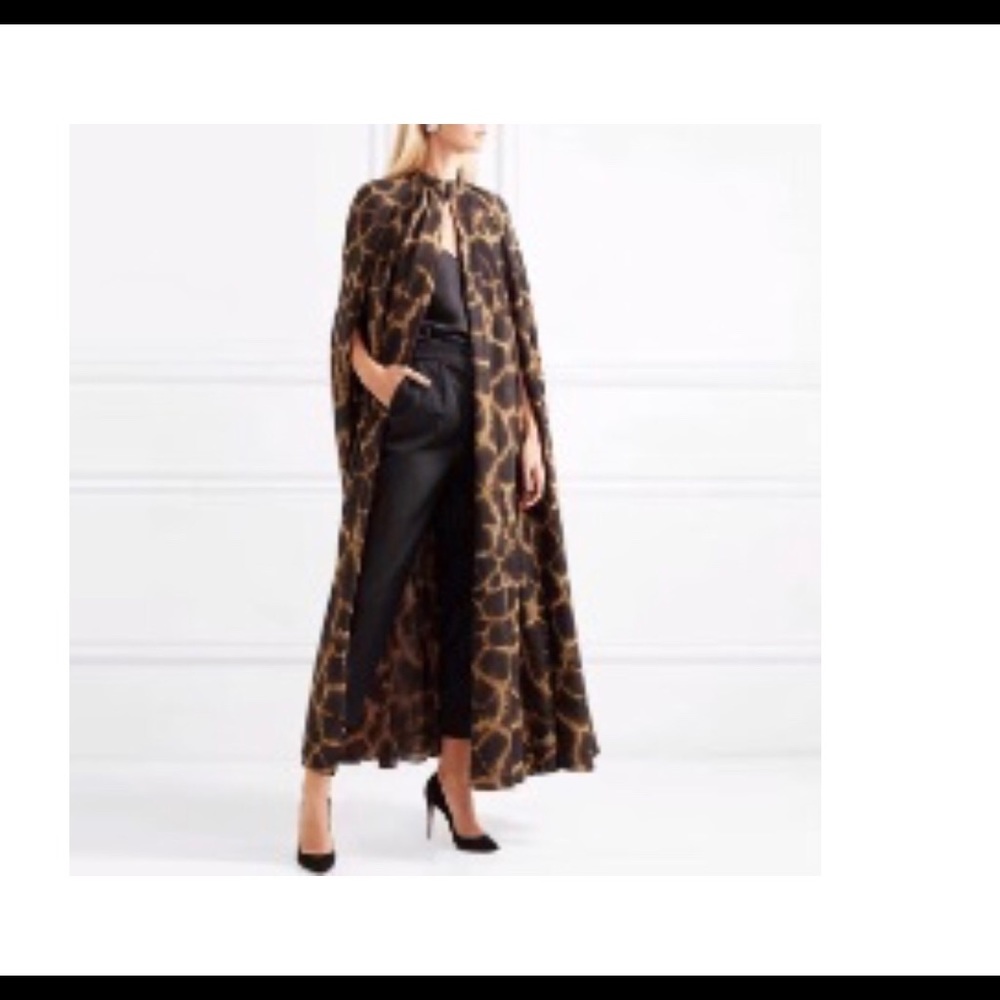 Leopard print duster